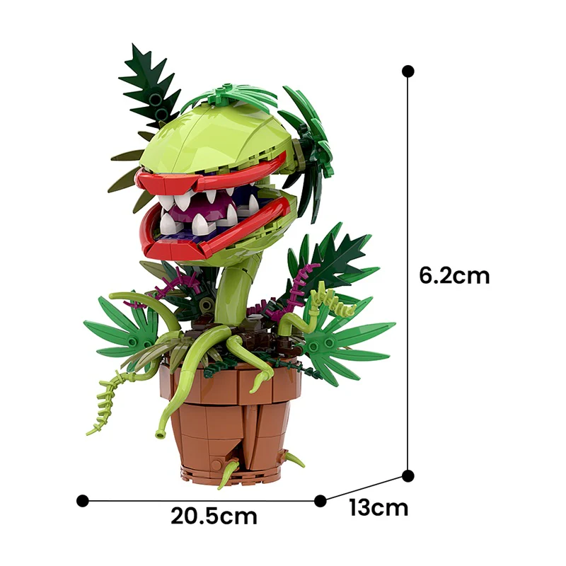 GOBRICKS MOC F-A0629 Audrey II - YWOBB