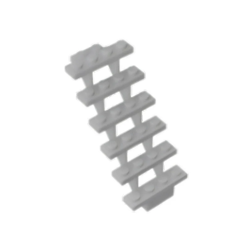 GOBRICKS GDS-90031 Stairs 7 x 4 x 6 Straight Open - YWOBB