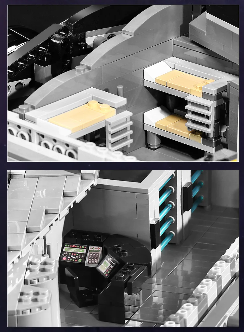 Mould King 21004 UCS Eclipse-class Dreadnought OVP EU Warehouse Version - YWOBB