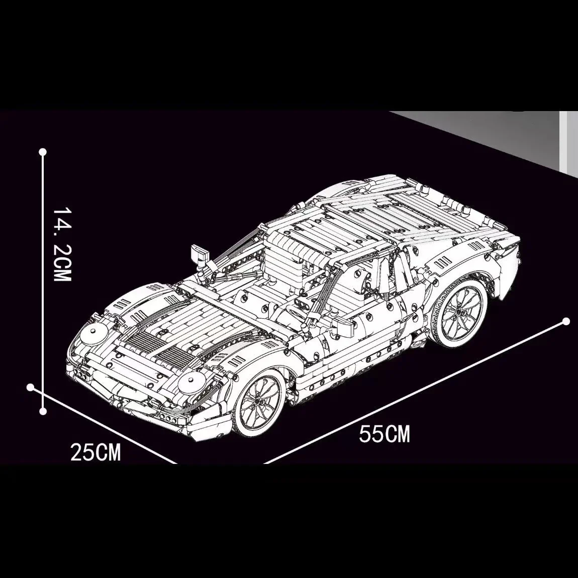 LISONG 66002 Lamborghini Miura SV - YWOBB
