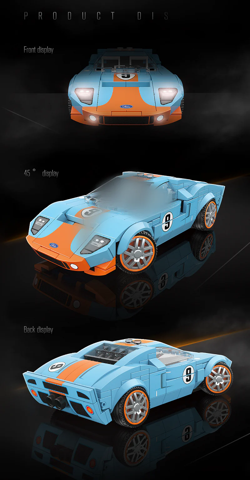 Quanguan 100148 Ford GT40 1968 - YWOBB