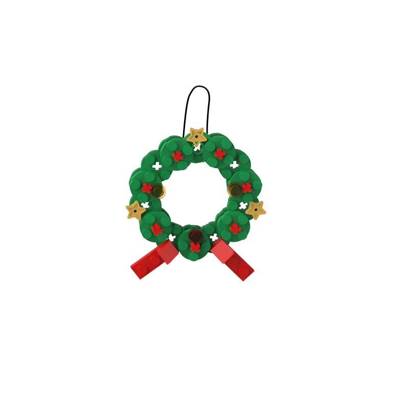 GOBRICKS MOC A0076Y14 Christmas pendant-garland - YWOBB