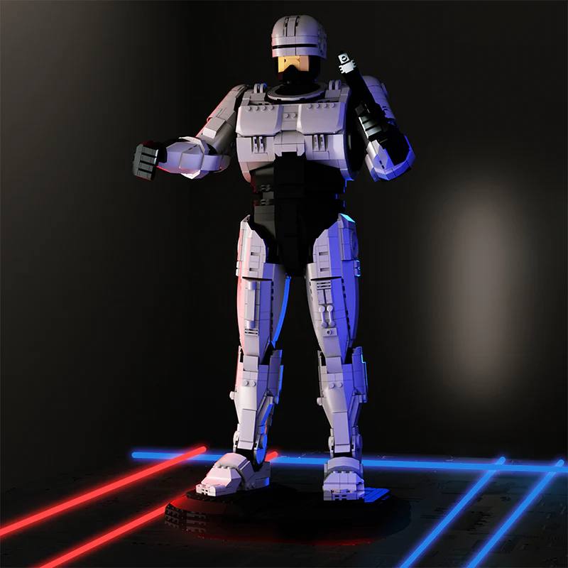 GOBRICKS MOC A0821 RoboCop (Large Style) - YWOBB