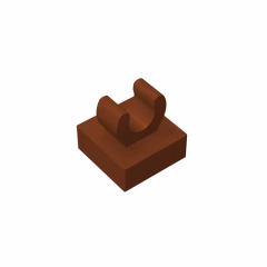 GOBRICKS GDS-818  Modified 1 x 1 with Open O Clip - YWOBB