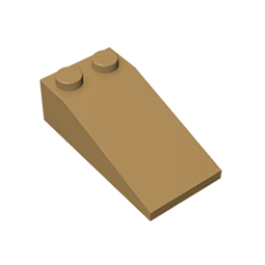 GOBRICKS GDS-775 Slope 18 4 x 2 - YWOBB