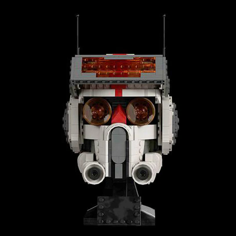 GOBRICKS MOC 142590 Bad Batch Helmet - TECH - YWOBB