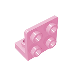 GOBRICKS GDS-642 Bracket 1 x 2 - 2 x 2 Inverted - YWOBB