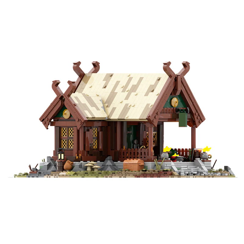GOBRICKS MOC 138540 Arhat Smithy - YWOBB