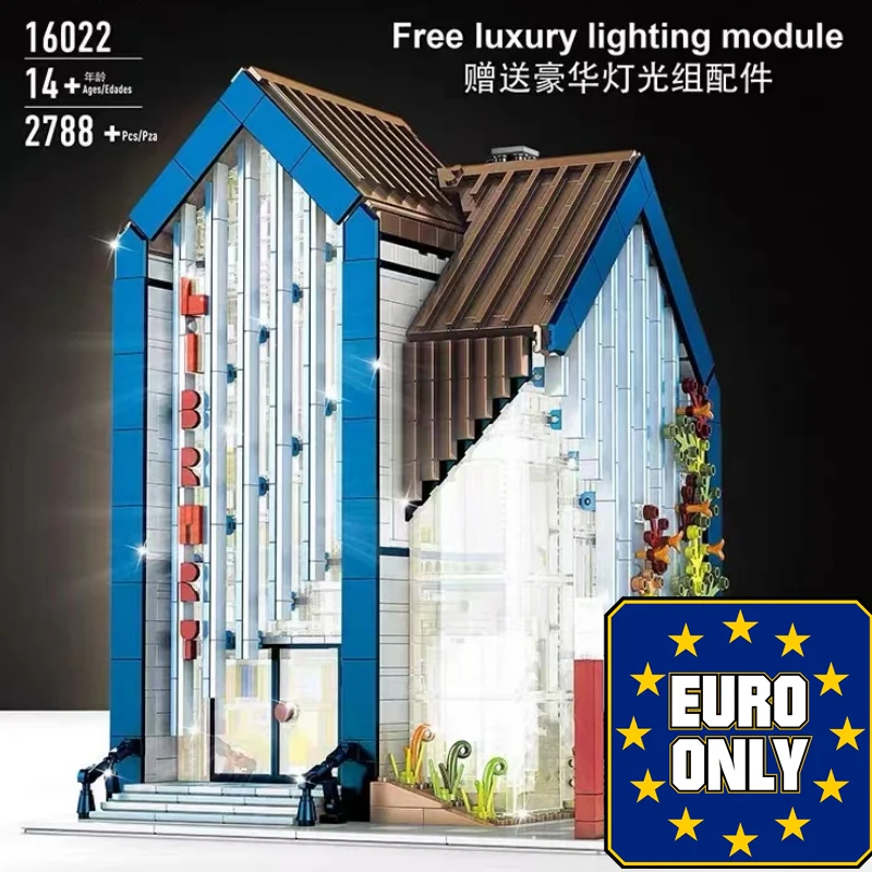 Mould King 16022 Modern Library OVP EU Warehouse Version - YWOBB