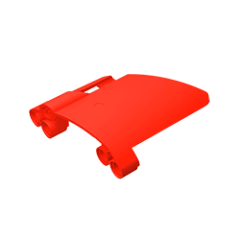 GOBRICKS GDS-1342 Panel Fairing #23 Large Short, Small Hole, Side B - YWOBB