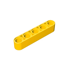 GOBRICKS GDS-664  Liftarm Thick 1 x 5 - YWOBB