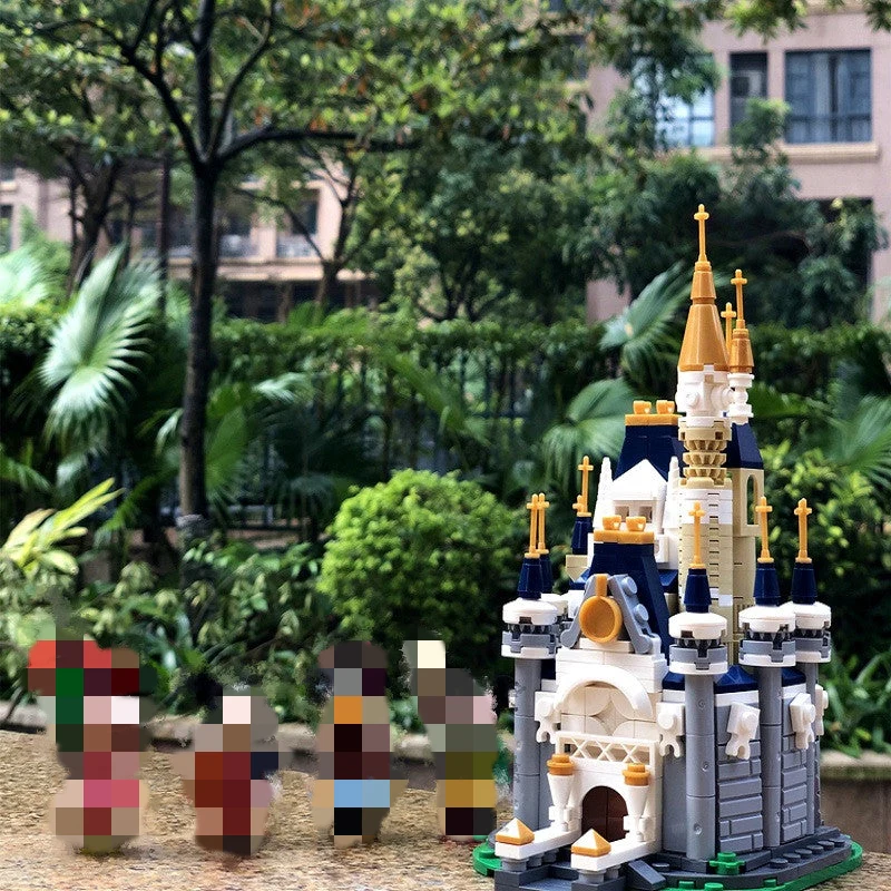 SY 6584 8 IN 1 Disney Castle Princes - YWOBB