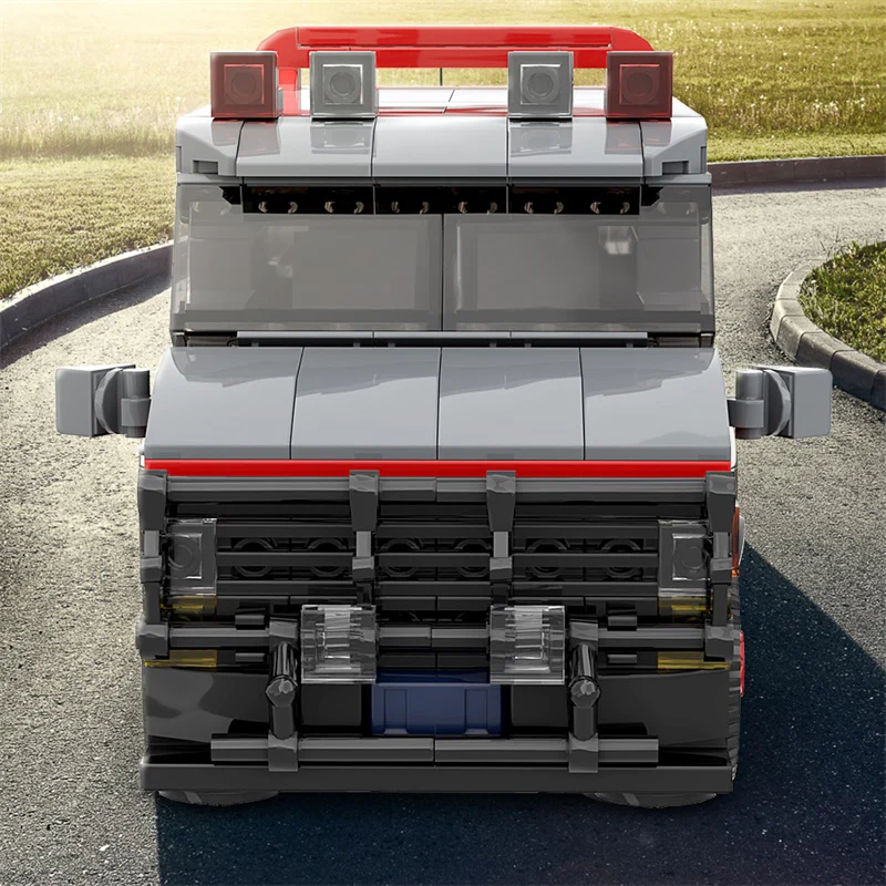 GOBRICKS MOC F-A0617 GMC Vandura - YWOBB