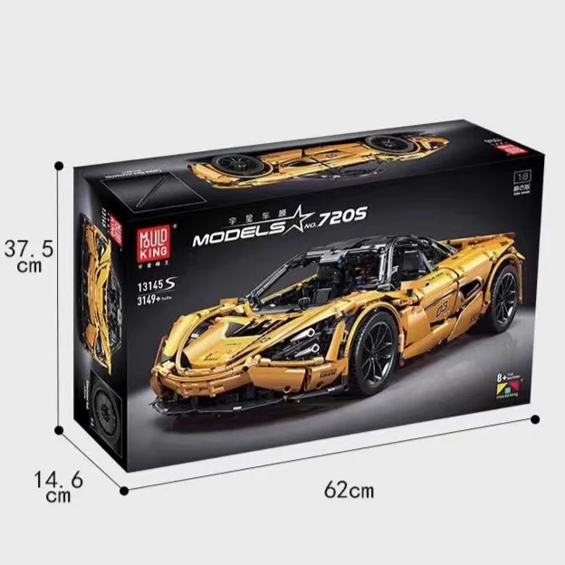 Mould King 13145S 1:8 Mclaren 720S - YWOBB