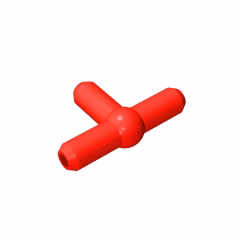 GOBRICKS GDS-1053 Pneumatic T Piece Second Version - YWOBB