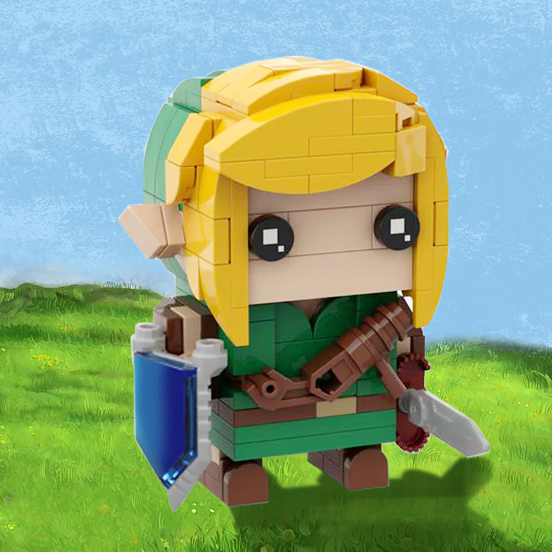 GOBRICKS MOC 154738 Link Brickhead - YWOBB