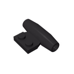 GOBRICKS GDS-1338 1 x 2 Side Plate with Axle Holders and Slot - YWOBB