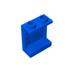 GOBRICKS GDS-785 Panel 1 x 2 x 2 with Side Supports - Hollow Studs - YWOBB