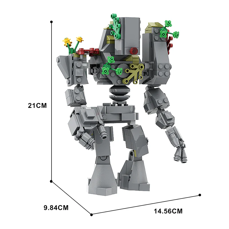 GOBRICKS MOC 138695 Stone Titan - YWOBB
