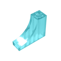 GOBRICKS GDS-857 Arch 1 x 3 x 2 Inverted - YWOBB