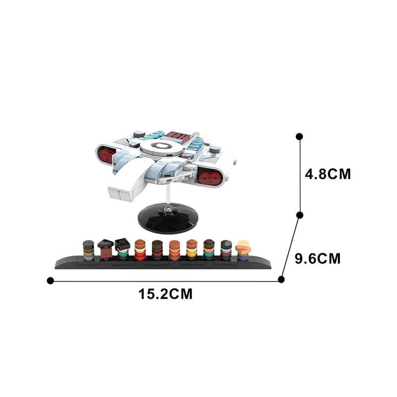 GOBRICKS MOC 161928 Star Trek: Deep Space Nine (DS9) �?USS Defiant - YWOBB