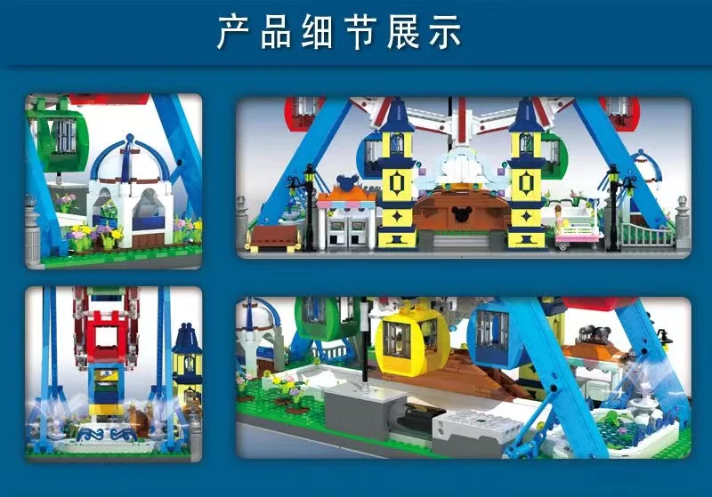 Mould King 11006 Ferris Wheel with Lights OVP EU Warehouse Version - YWOBB