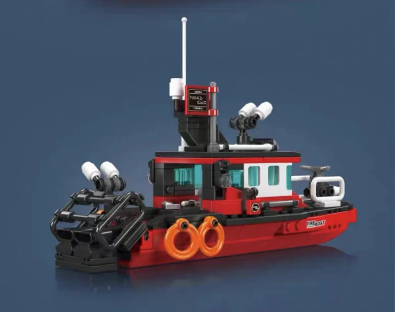 Mould King 10082 multi-purpose lifeboat - YWOBB