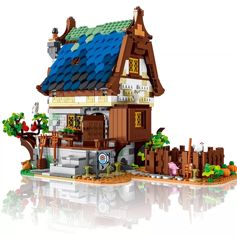 URGE 50104 Medieval Town Water Mill - YWOBB