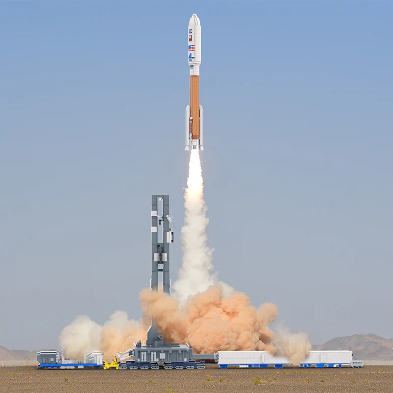 MOC 128611 1:110 Atlas V Launchpad transporter - YWOBB