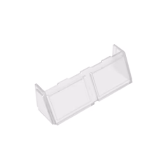GOBRICKS GDS-90119 Glass for Windscreen 2 x 6 x 2 Train - YWOBB