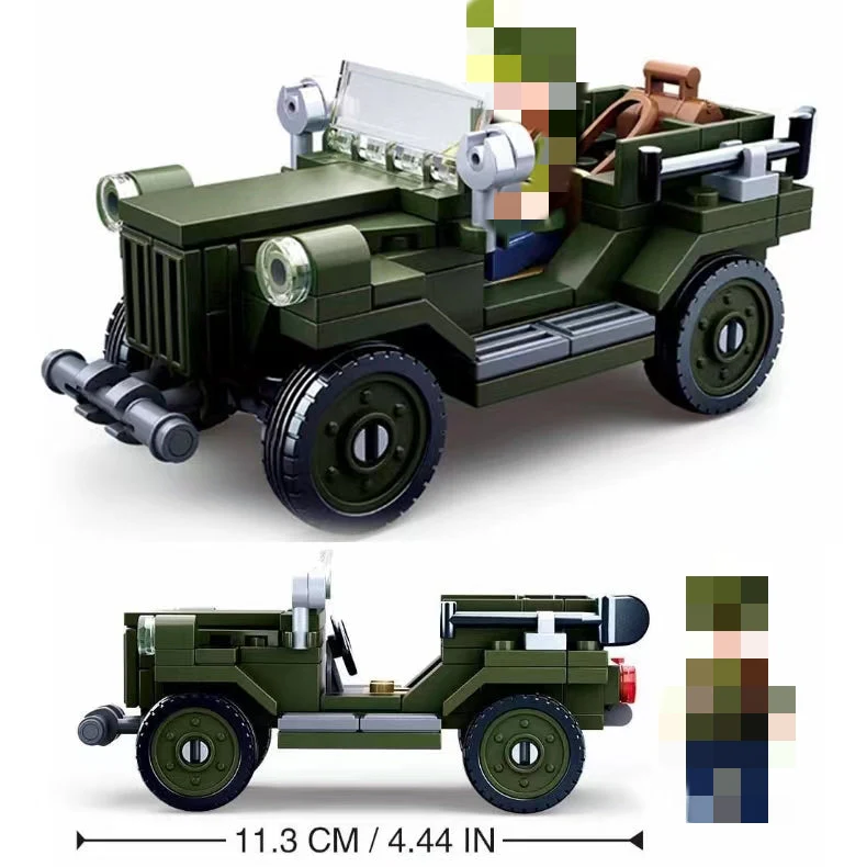 SLUBAN M38-B0682 GAZ 67 Light Truck - YWOBB