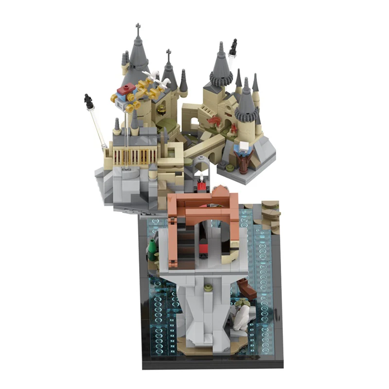 GOBRICKS MOC A0665 Harry Potter - Hogwarts Magic Castle - YWOBB