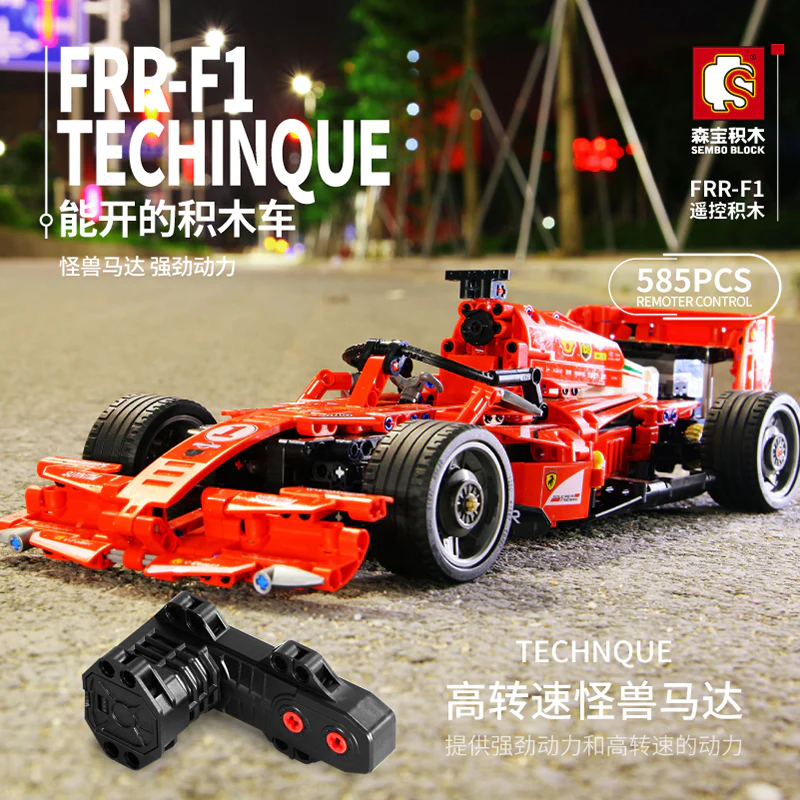 SEMBO 701000 F1 Racing Car - YWOBB