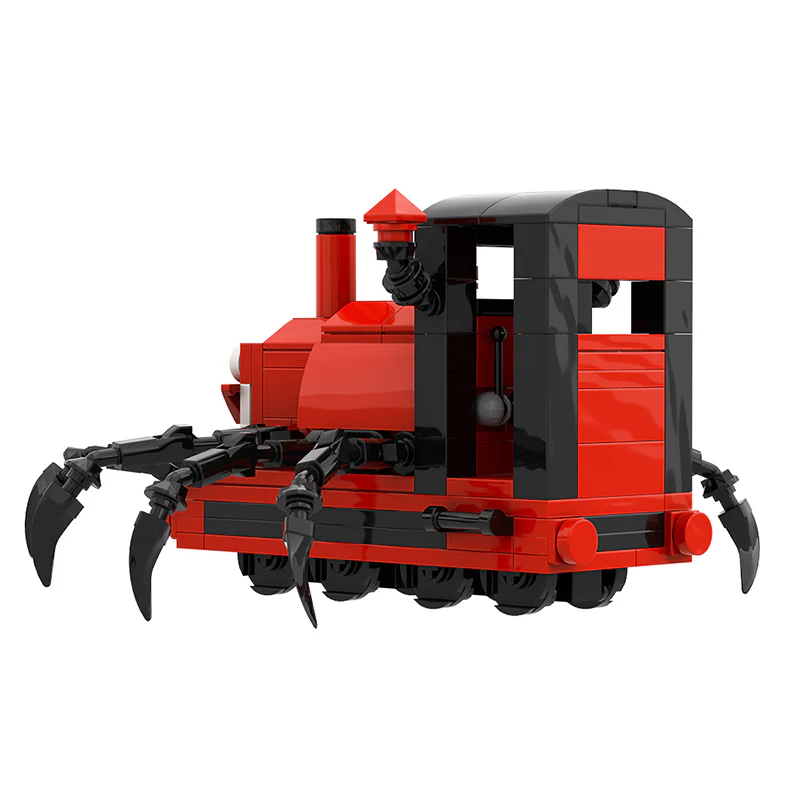 GOBRICKS MOC A0374Y02 Charles Scary Train (Small) - YWOBB