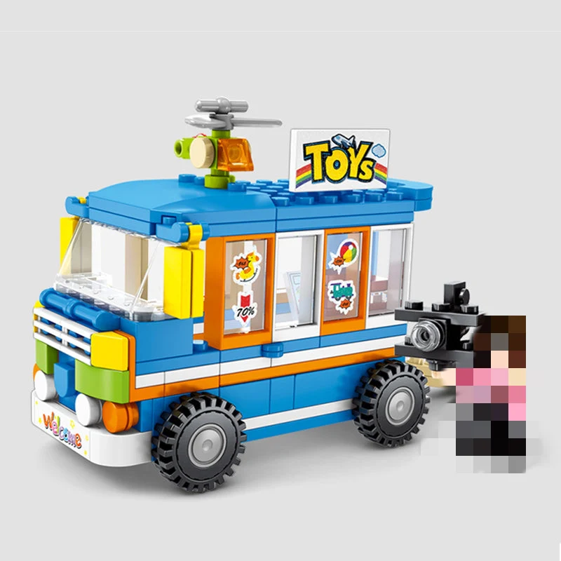 Sembo 601101-601104 Street food truck - YWOBB