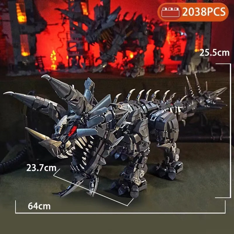 QD 66003 Mechanical Dinosaur Strong Model - YWOBB