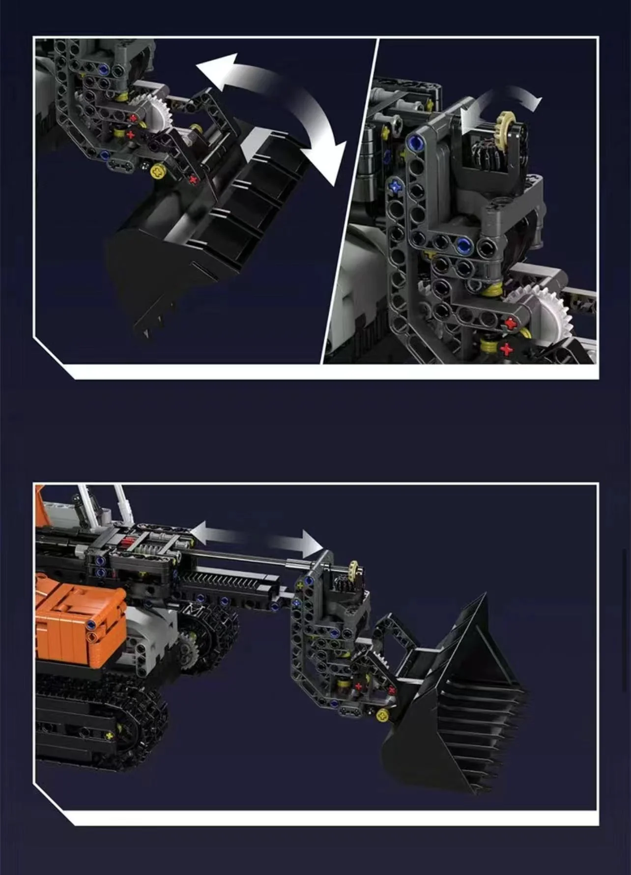 Mould King 17054 Gopher loader - YWOBB