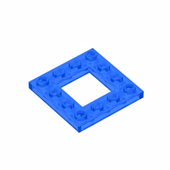 GOBRICKS GDS-571 Modified 4 x 4 with 2 x 2 Open Center - YWOBB