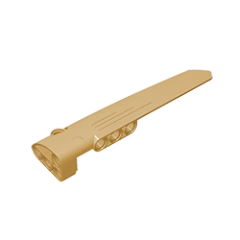 GOBRICKS GDS-1332 Panel Fairing # 5 Long Smooth, Side A - YWOBB