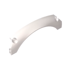 GOBRICKS GDS-M460 Technic Panel Car Mudguard Arched #40 15 x 2 x 5 Rounded Top - YWOBB
