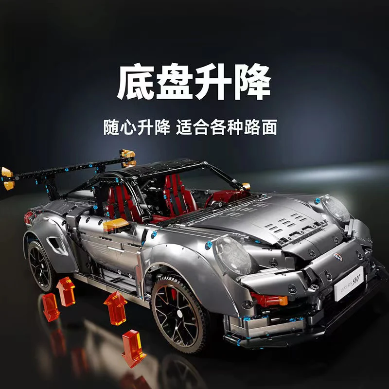 Customized 10560A 1:8 Porsche 911 GT2 RS - YWOBB