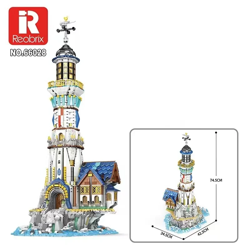 Reobrix 66028 Medieval Lighthouse - YWOBB