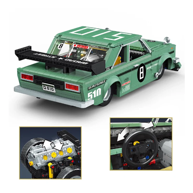 DECOOL 33025 Nissan Datsun 510 - YWOBB