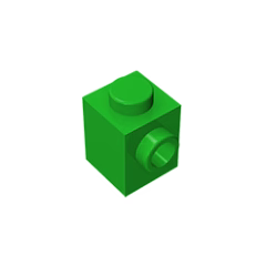 GOBRICKS GDS-635  Modified 1 x 1 with Stud on Side - YWOBB