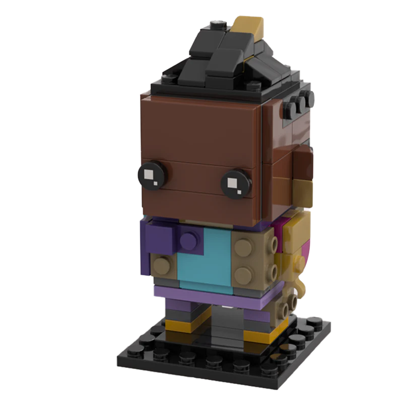 GOBRICKS MOC 121091 VALORANT Astra Brickheadz - YWOBB