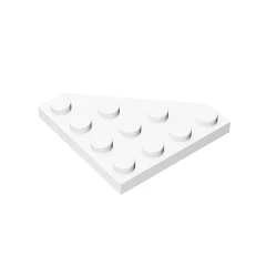 GOBRICKS GDS-554  Plate 4 x 4 Cut Corner - YWOBB