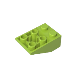 GOBRICKS GDS-598 Inverted 33 3 x 2 without Connections between Studs - YWOBB