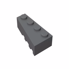 GOBRICKS GDS-592 Wedge 4 x 2 Left - YWOBB