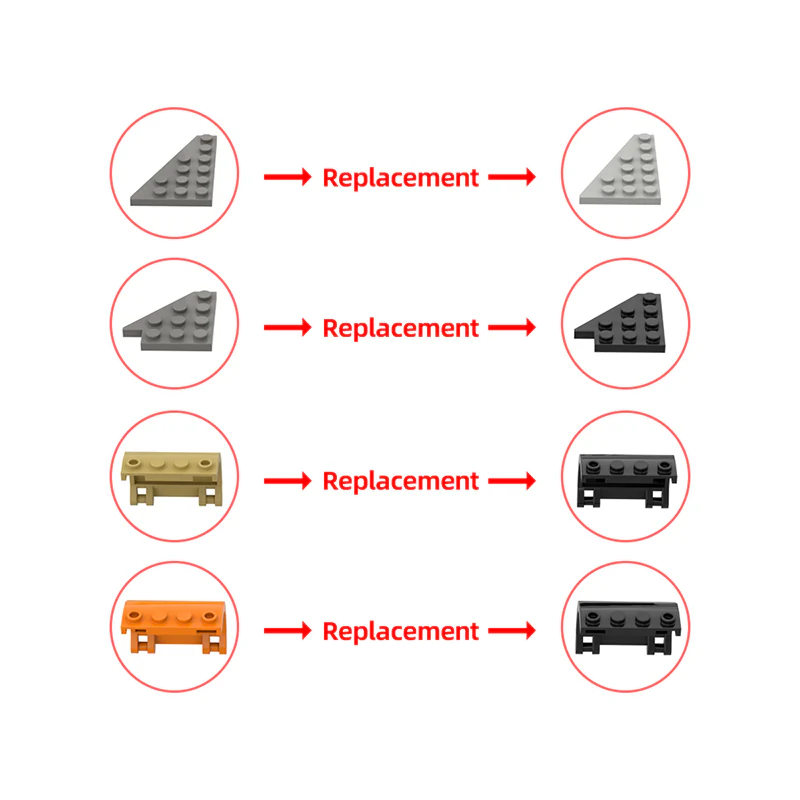 GOBRICKS MOC 133464 1:250 scale Type 9 Heavy - YWOBB