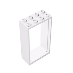 GOBRICKS GDS-1096 Frame 2 x 4 x 6 - YWOBB